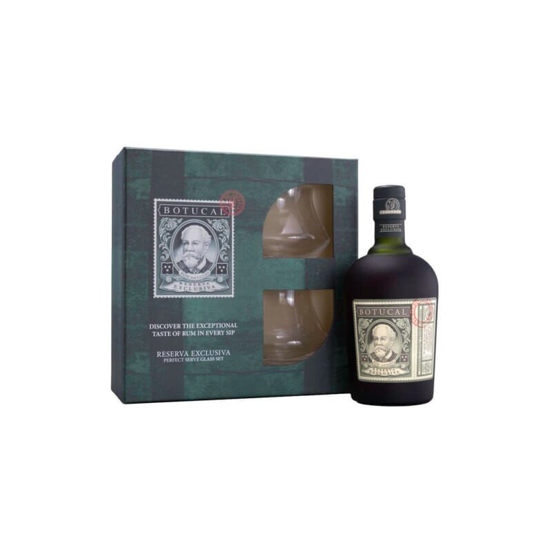 Geschenkbox Rum mit Exclusiva Botucal | Paradise Reserva Gläsern Rum