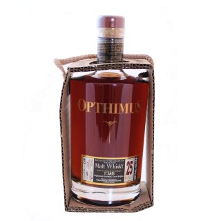 Opthimus Rum 25 Años Malt Whisky Finish - Tasting-Flasche 4cl
