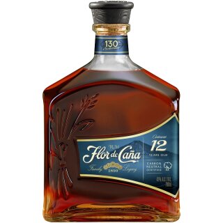 Flor de Caña Rum Centenario 12 Años - Tasting-Flasche 4cl