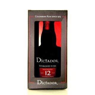 Dictador Solera 12YO - Tasting-Flasche 4cl