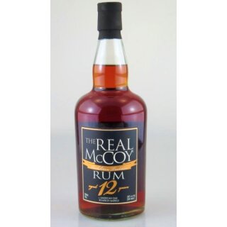 Real McCoy 12 YO - Tasting-Flasche 4cl