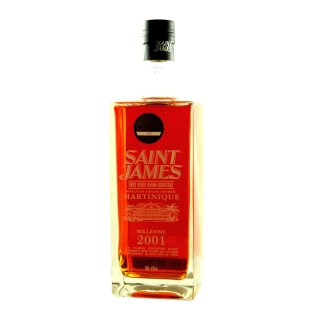 Saint James Rhum Très Vieux Millésime 2001 1,0L - Tasting-Flasche 4cl