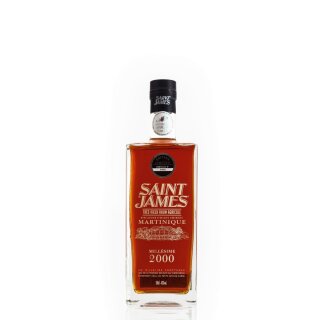 Saint James Rhum Très Vieux Millésime 2001 1,0L - Tasting-Flasche 4cl
