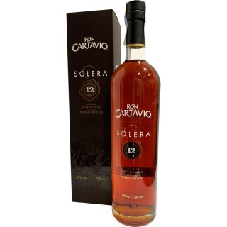 Cartavio Rum 12 Años Solera