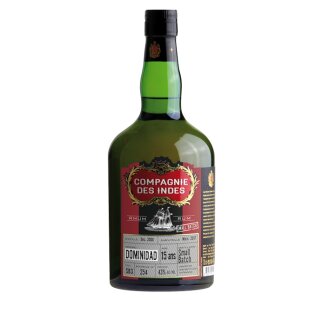 COMPAGNIE DES INDES Dominidad 15YO Small Batch Rum