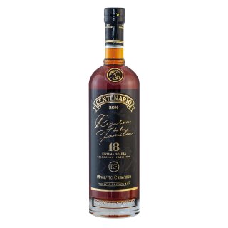 Centenario Rum Reserva de la Familia Solera 18 Años - Tasting-Flasche 4cl