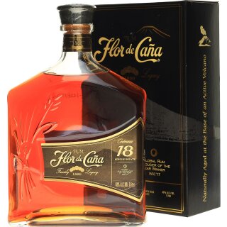 Flor de Caña Rum Centenario Gold 18 Años 1l