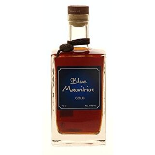 Blue Mauritius Gold Rum - Tasting-Flasche 4cl