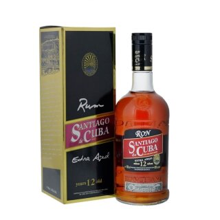 Santiago de Cuba Rum 12 Años