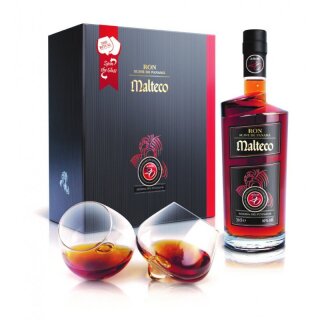 Malteco Rum Reserva Fundador 20 Años Geschenkbox