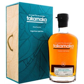 Takamaka Creole Craft Series Single Barrel Aged Rum