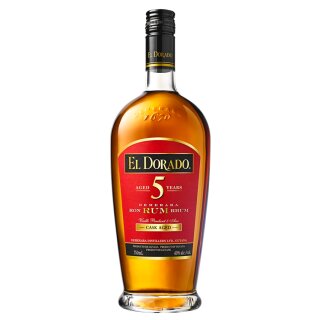 El Dorado Rum 5 Years old - Tasting-Flasche 4cl