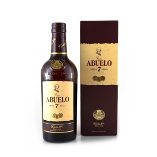 Abuelo Rum 7 Años - Tasting-Flasche 4cl