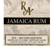 Rum Artesanal Jamaica Rum JNY - Second Edition 2009/2020