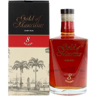 Gold of Mauritius Dark Rum 8 Jahre Solera