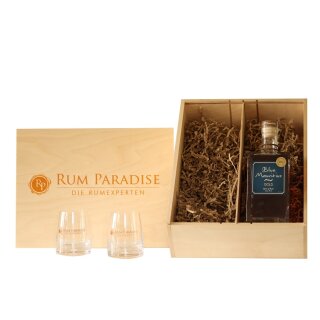 Rum Paradise Geschenkbox Blue Mauritius Gold Rum