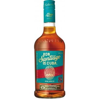 Santiago de Cuba Rum Añejo 8 Años