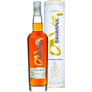 Savanna Rhum Vieux Traditionnel 10 ans Maison Blanche - Tasting-Flasche 4cl
