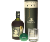 Botucal Rum Reserva Exclusiva mit Glas und Eiskugelform