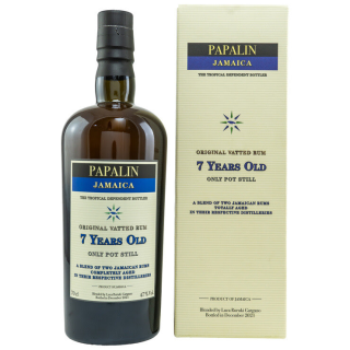 Papalin Jamaica 7 y.o. - Original Vatted Pot Still Rum