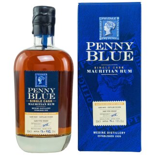 Penny Blue Single Cask Mauritian Rum 2009