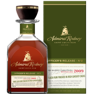 Admiral Rodney Rum Officers Release No.2 - Tasting-Flasche 4cl