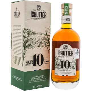 Isautier Rhum Vieux 10 Ans - Tasting-Flasche 4cl