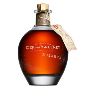 Kirk and Sweeney Reserva Dominican Rum - Tasting-Flasche 4cl