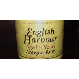English Harbour Rum 5 Jahre
