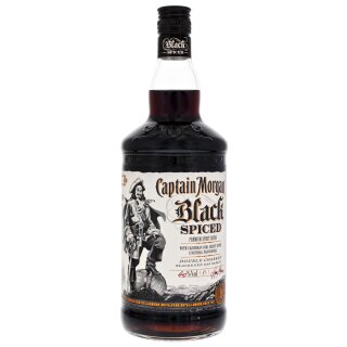 Captain Morgans Black Spiced Rum 1,0l