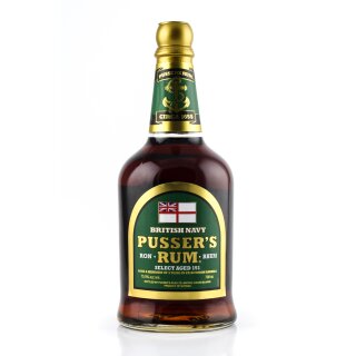 Pusser´s British Navy Rum Overproof 151 Select 75,5%