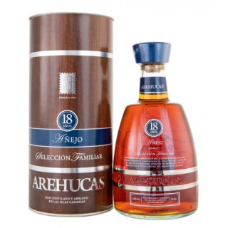Arehucas Rum Añejo Selección Familiar 18 Años - Tasting-Flasche 4CL