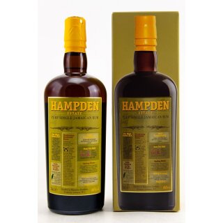 Hampden - Pure Single Jamaican Rum 46% - Tasting-Flasche 4CL