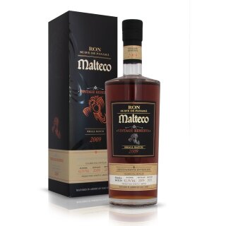 Malteco Rum Vintage Reserva 2009/2021 - Tasting-Flasche 4CL