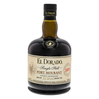 El Dorado Rum Single Still Port Mourant 2009