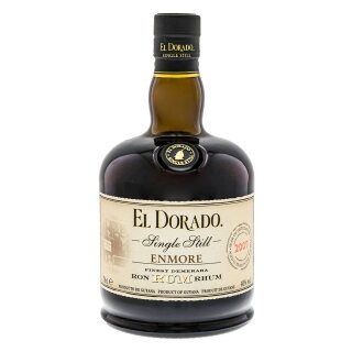 El Dorado Rum Single Still Enmore 2009