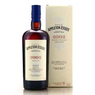 Appleton Rum Estate 20 Years 2002  - Hearts Collection