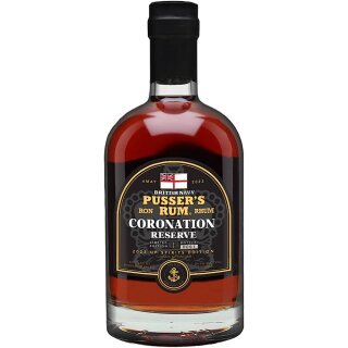 Pusser´s British Navy Rum - Coronation Reserve