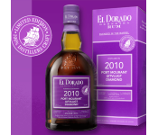 El Dorado Rum Blended in the Barrel 2010 Port Mourant Uitvlugt Diamond Limited Edition - Tasting-Flasche 4CL
