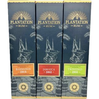 Tasting-Paket Plantation - Rum Paradise Single Cask Set