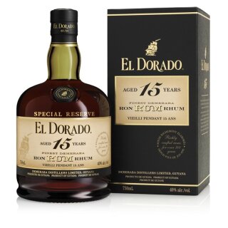 El Dorado Rum Special Reserve 15 Years old