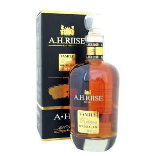 A.H. Riise Rum Family Reserve Solera
