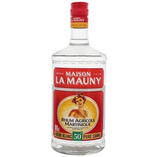 La Mauny Rhum Blanc Agricole 1L
